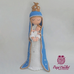 Virgen María - Pupi Crochet