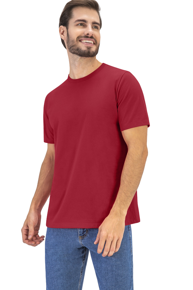 Camiseta Básica Masculina Plus Size Branca