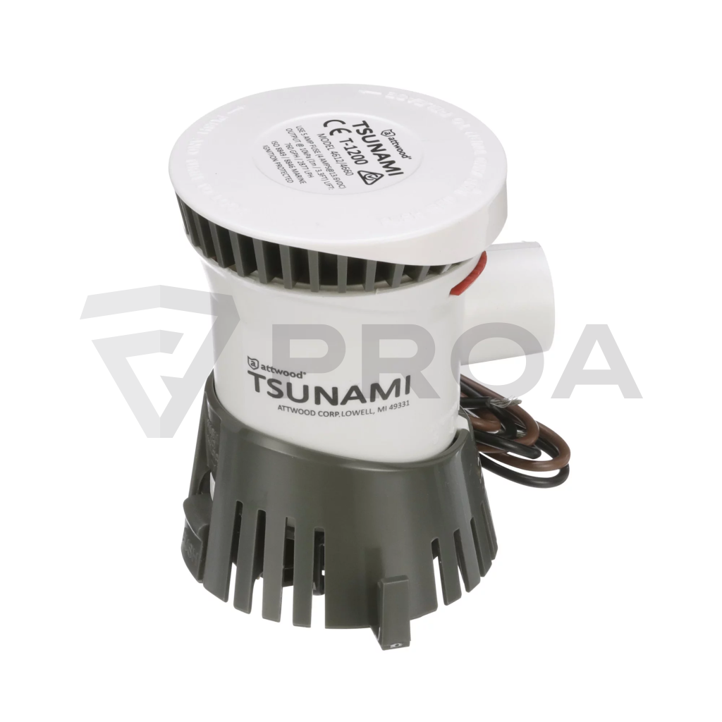 Attwood Bomba Achique Manual TSUNAMI MK2 T800 12V > Agua a Bordo > Bombas  de Achique y Accesorios > Bombas de Achique Electricas