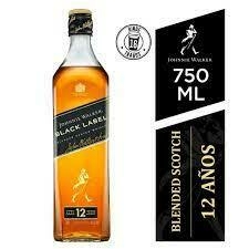 Whisky Johnnie Walker Black 750ml