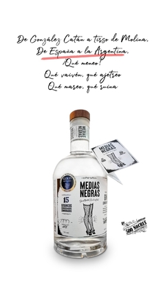 Gin 500 NOCHES 750ml Medias Negras - comprar online