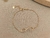 Pulseira Infinito Folheada a Ouro 18K Ralifla