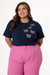 T-SHIRT plus size borboletas