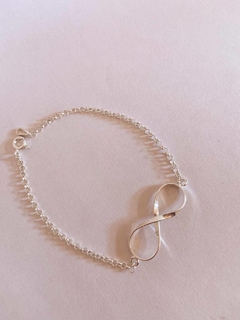 Pulseira Símbolo Infinito, Prata 925. 723 - Peça Rara | Semijoias Finas Contemporâneas e Prata 925