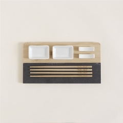 SET DE SUSHI PARA 2 BAMBOO 30X16X3,5 - tienda online