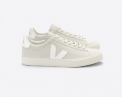 CAMPO SUEDE NATURAL WHITE VEJA