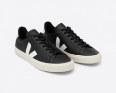 CAMPO CHROMEFREE LEATHER BLACK WHITE VEJA - comprar online