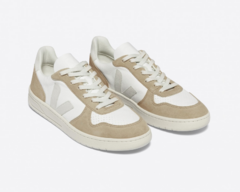 V-10 CHROMEFREE LEATHER WHITE NATURAL SAHARA VEJA - comprar online