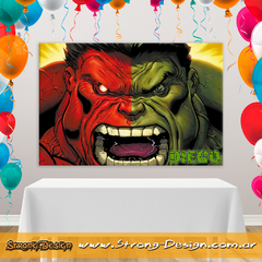 Banner Lona Vinilica - Hulk - Strong-Design