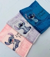 Kit Toalha Lavabo Bordada Personalizada Infantil – Stitch