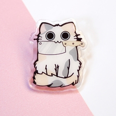 Pin Acrilico Psyco cat