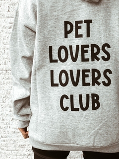 BUZO PET LOVERS - LOVERS CLUB - comprar online