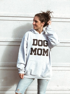 BUZO DOG MOM (GRIS) - comprar online