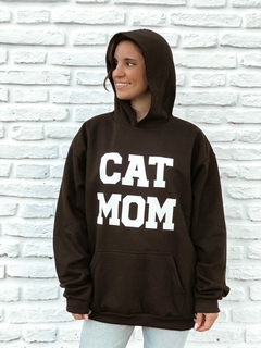 BUZO CAT MOM (NEGRO) - comprar online