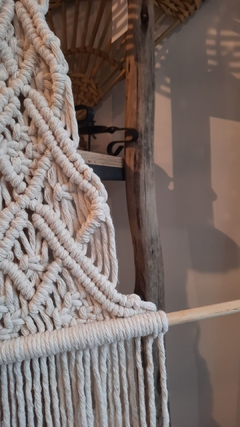 Arbolito en macramé - TOCA MADERA