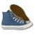 Tênis Converse Chuck Taylor All Star Hi Soothing Craft Azul Oxidado Bege Vaqueta - Adrenalina Surf Shop