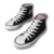 Tênis Converse Chuck Taylor All Star Hi Mobility Preto Rosa Palido na internet