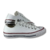 Tênis Converse Chuck Taylor All Star New Malden Ox Courino Branco Vermelho