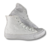 Tênis Converse Chuck Taylor All Star Monochrome Hi Branco Branco