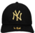 Boné New Era 3930 MLB New York Yankees - Preto+Dourado