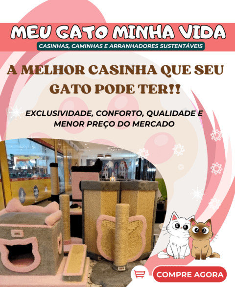 Carrusel Meu Gato Minha Vida - Arranhadores, Casinhas e Caminhas Sustentáveis para seu pet gato