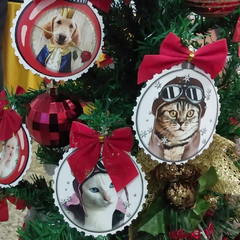 BOLINHAS DE NATAL PERSONALIZADAS.....RETIRE NA LOJA NÃO PAGA O FRETE - Artera