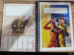 Cuaderno Deadpool Wolverine 3 en internet