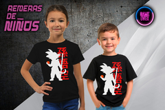 remera niño goku niño