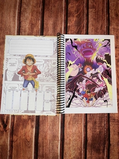 Cuaderno Luffy gear 5 - comprar online