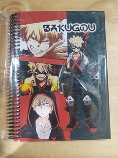 Cuaderno bakugo