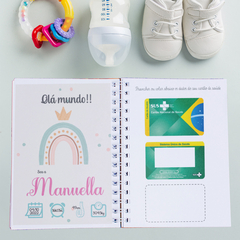 Caderneta de saúde arco-íris e coroa - comprar online