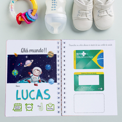 Caderneta de saúde astro boy espaço - comprar online
