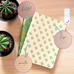 Caderninho pocket folhas verdes - comprar online