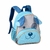 Mochila de costas infantil com design de cachorro, ideal para crianças.