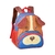 Mochila de costas infantil com design de cachorro, ideal para crianças.