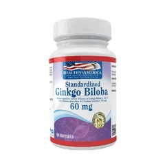 Ginkgo Biloba 60mg 100 Softgels