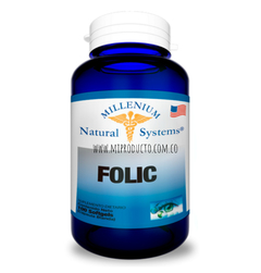 Acido Folico 400mcg x100 Softgels | Natural Systems