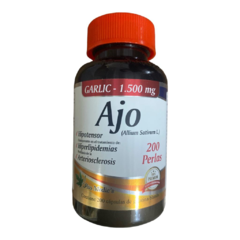 AJO (GARLIC) 1500MG 200 PERLAS