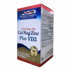 Cal-Mag-Zinc Plus Vd3 90 Softgels | Healthy America