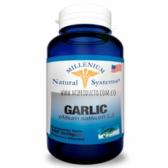 Garlic 100 capsulas Natural Systems