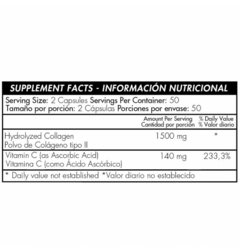 Colágeno Hidrolizado 1500 Mg 60 Capsulas | Healthy America