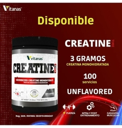 Creatina Monohidratada Time Vitanas 100 servicios - comprar online