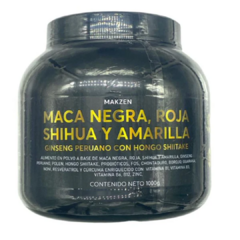 Maca negra roja shihua y amarilla 1000g vainilla MAKZEN