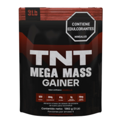 Proteína Mega Mass Gainer 3lb Bolsa Sabor Vainilla