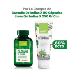 DUO CASTAÑO DE INDIAS 80 CAPS + GELINDIAS FUNAT