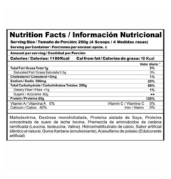 Gainz 3lb Proteína hipercalórico - comprar online