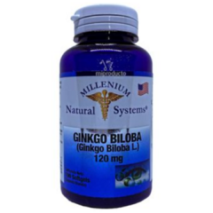 Ginkgo Biloba 120mg x100 Softgels | Natural Systems