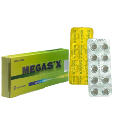 Megas’X Caja Verde 20 comprimidos