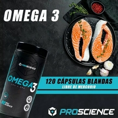 Omega 3 dha + epa 120 softgels Prosciense - comprar online