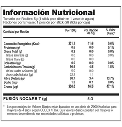 Te Nocarb Caja 28 x 5g | Fuxion - comprar online